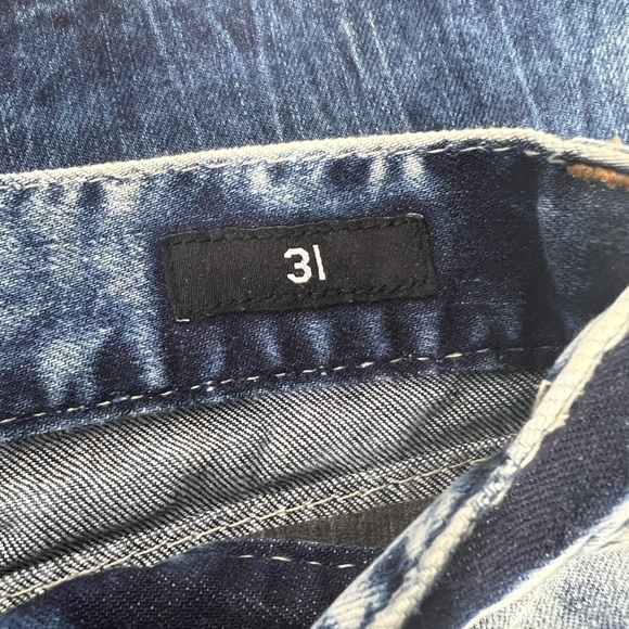 Affliction Cooper Burning Men’s Blue Jeans  size 31 X 32 Sold Out In Stores - Picture 12 of 14